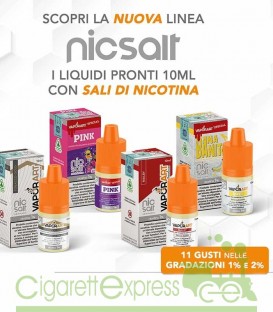 Vaporart Nic Salt - Liquido pronto 10ml - Vaporart