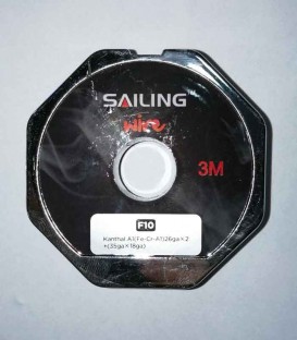 Maggiori dettagli di Sailing Electronics Staircase Wire Kanthal A1 26gax2 + (35gax18ga)