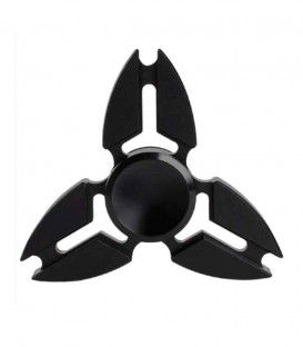 Maggiori dettagli di Edc Tri Fidget Spinner - alluminio nero