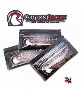 Maggiori dettagli di Cotton Bacon by Wick&#039;N&#039;Vape - Versione 2.0 - Confezione tascabile 2 grammi