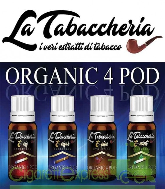 "Organic 4 POD" by La Tabaccheria - Estratto concentrato 10ml