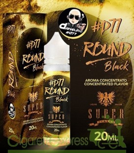Maggiori dettagli di Round Black #D77 - Aroma Concentrato 20ml - Super Flavor