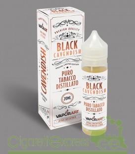 "Black Cavendish" Puro Tabacco Distillato - Aroma Concentrato 20ml - Vaporart