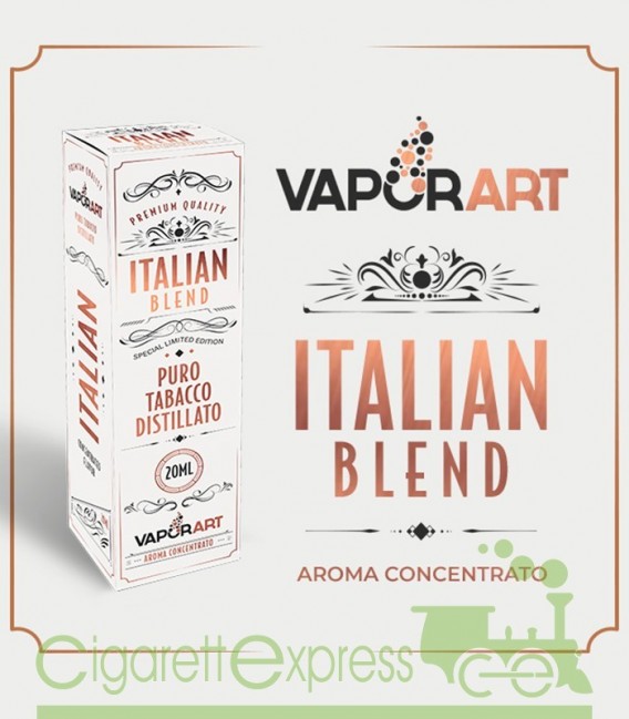 "Italian Blend" Puro Tabacco Distillato - Aroma Concentrato 20ml - Vaporart