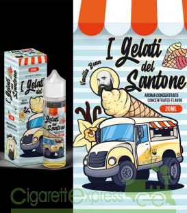 Maggiori dettagli di I Gelati del Santone &quot;Vanilla Bean&quot; – Aroma Concentrato 20 ml - Enjoy Svapo