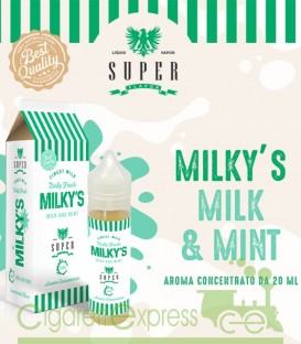 Maggiori dettagli di &quot;Milky&#039;s&quot; Milk and Mint – Aroma Concentrato 20 ml - Super Flavor