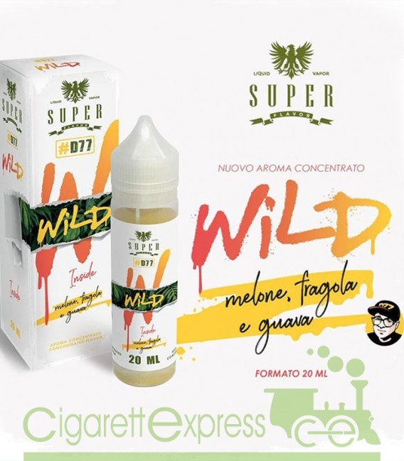 Wild #D77 – Aroma Concentrato 20 ml - Super Flavor