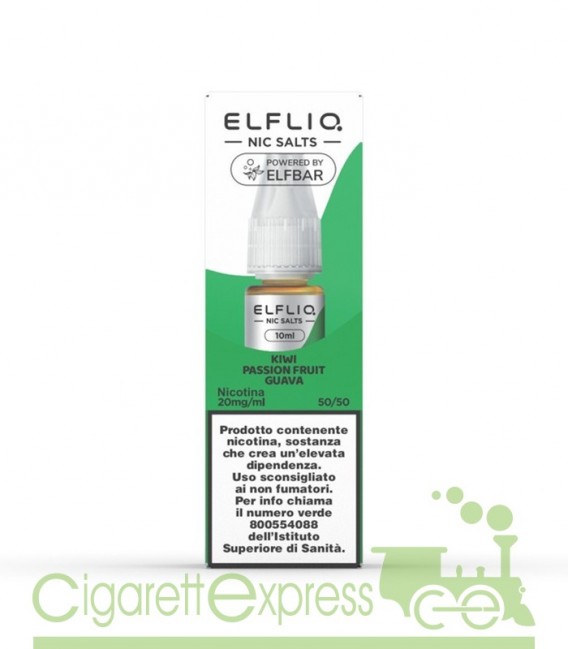ElfLiq - Liquido pronto 10ml Nic Salts - Powered by Elf Bar