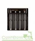 E-Cig Power C4 - Carica Batteria 4 posti USB-C LED Li-On - E-Cig Power