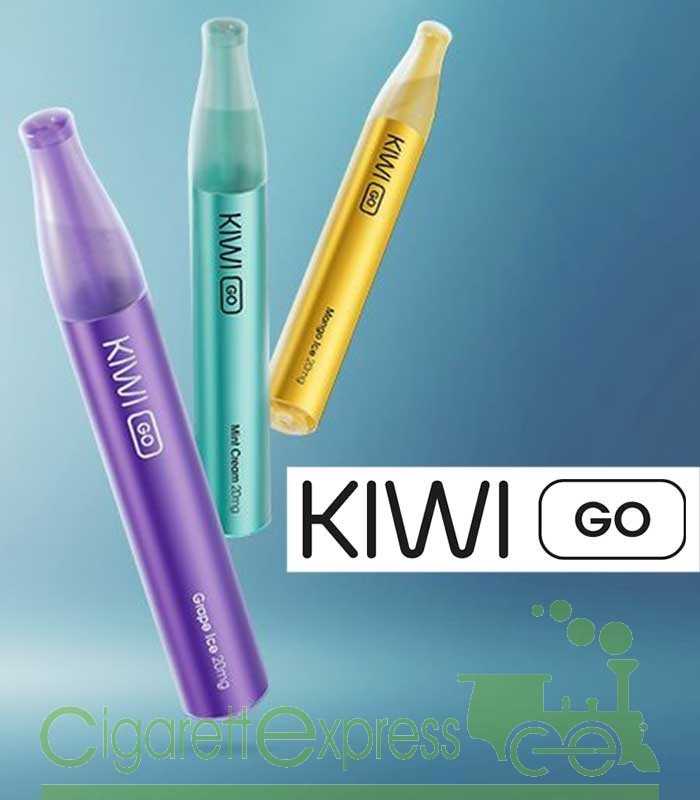 Kiwi GO - Dispositivo precaricato usa e getta - Kiwi vapor -  Cigarettexpress - Sigarette elettroniche